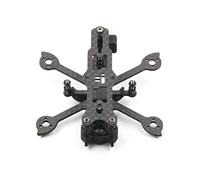 Rynplex Kit telaio for drone FPV Nano 1S in fibra di carbonio da 63 mm e 73, RC Racing Freestyle Micro Drones Parti fai te Componenti per l'installazione di droni aerei(73mm)