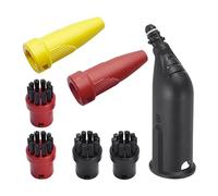 Rynplex Kit ugelli spaziali con spazzola rotonda e potente for spazzole for pulitori a vapore C1 SC2 SC3 SC4 SC5 Parte del pulitore a vapore