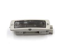 Rynplex Lampada da soffitto con luce di cortesia for mappa lettura posteriore 3B0 947 291, for Golf, Passat, Caddy, Fabia, Superb, Seat, Leon Luce di lettura per cupola interna dell'auto(Grey)