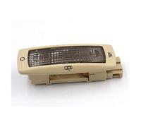 Rynplex Lampada da soffitto con luce di cortesia for mappa lettura posteriore 3B0 947 291, for Golf, Passat, Caddy, Fabia, Superb, Seat, Leon Luce di lettura per cupola interna dell'auto(Beige)