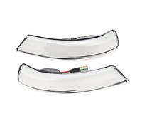 Rynplex Lampada for luce di flusso for specchietto retrovisore Indicatore modello guscio bianco Luci lampeggianti, for Ford, Focus, 2008-2014 Spia luminosa per auto