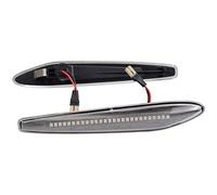 Rynplex Lampada sequenziale a LED, for Alfa Romeo, 159 Sportwagon Boera Spider 939 Indicatore lampeggiante dinamico di direzione laterale Spia luminosa per auto(Transparent White)