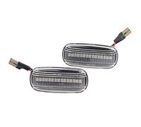 Rynplex Luce dinamica Indicatore laterale di direzione lampeggiante sequenziale Emark, for, A3 S3 8P A4 S4 RS4 B6 B7 B8 A6 S6 RS6 C5 C7 Spia luminosa per auto(Dynamic Crystal Type)