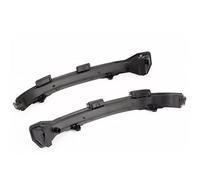 Rynplex Luce for specchietto laterale 2 pezzi, for VW, for Golf 7 MK7 GTI, for Volkswagen, for R-Line Sportsvan Indicatore di direzione dinamico affumicato for Spia luminosa per auto(Crystal Shell)