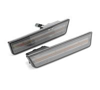 Rynplex Luci for auto con luce gialla annerita, indicatori di direzione laterali anteriori, 2 pezzi, for DODGE, Challenger 2008-2014 Spia luminosa per auto