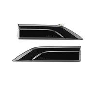 Rynplex Luci laterali Streamer dinamiche for auto Indicatori di direzione Luce gialla Conchiglia affumicata for acqua corrente E Standard, for VW, T6 2015-2020 Spia luminosa per auto