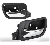 Rynplex Maniglia interna per porta, per Accord 2003 2004 2005 2006 2007 Auto anteriore sinistra destra 72160SDAA02ZD Ho1352131 Pannello di rivestimento interno della chiave(BLACK 2pcs Left Right)