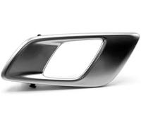 Rynplex Maniglia interna per porta, per Mazda Bt50 2012 2013 2014 2015 2016 2017 2018 2019 Interni auto Interno grigio argento Pannello di rivestimento interno della chiave
