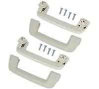 Rynplex Maniglia interna per porta, per Mazda Bt50 Interni auto Tetto Sicurezza Soffitto Bracciolo Corrimano Tirare AB3Z-61-31406AA Pannello di rivestimento interno della chiave(BLACK 2 Pairs)