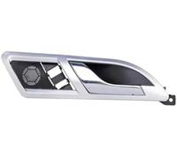Rynplex Maniglia interna per porta, per Skoda per Superb 2001 2002 2003 2004 2005 2006 2007 2008 Chiave per auto Accessori per Pannello di rivestimento interno della chiave(Silver Rear Right)