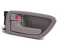 Rynplex Maniglia interna per porta, per Toyota per Avalon 2000 2001 2002 2003 2004 Interni auto Pietra grigia cromata Leva destra 69205-Ac010 Pannello di rivestimento interno della chiave(BLACK Left)