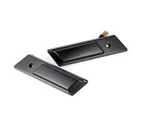 Rynplex Modelli Streamer luci laterali Copertura a conchiglia fumé Indicatore di direzione dinamico Lampada lampeggiante sequenziale, for, E32 E34 E36 1990-1996 Spia luminosa per auto