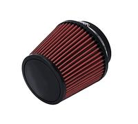 Rynplex Modifica filtro aria auto universale ad alto flusso aspirazione aria fredda auto filtro aria tubo pulitore scooter modificato 4" 100mm AIT16 Filtro aria abitacolo per auto