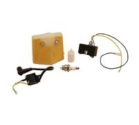 Rynplex Modulo bobina di accensione Filtro aria Candela, for Husqvarna, 61 66 266, JONSERED, 630 Garden Ricambi for motosega a benzina Filtro dell'aria