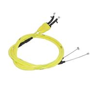 Rynplex Moto FZ07 MT07 1 paio di cavi acceleratore in filo d'acciaio, for MT-07 FZ-07 2014 2015 2016 2017 2018 2019 2020 Cavo frizione per moto(Green)