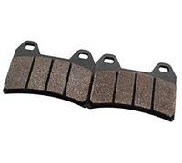 Rynplex Pastiglie freno anteriori e posteriori for moto, for VICTORY V92SC 2000-2003 Hammer 2005-2007 Hammer 2007 Pastiglie freno per moto(BLACK Front)
