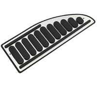 Rynplex Pedale Pad, for Focus, 2 3 4 MK2 MK3 MK4 2005-2018, for Kuga Auto Car Accelerator Pedale Freno Frizione Pedali Poggia Pedale Copertura Pedale della frizione(BLACK 1 PIECE Rest Pedal)