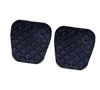 Rynplex Pedale Pad, for Mazda, 3 2009 2010 2011 2012 2013, for Mazda, 6 2008 2009 2010 2011 2012 Copertura in gomma for freno auto Pedale della frizione(BLACK 2X)