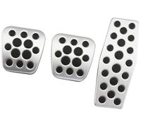 Rynplex Pedale Pad, for Opel, for Vauxhall, for Zafira, for Tourer C 2011-2014 2015 2016 2017 2018 2019 Freni a gas AT MT Car Pedale della frizione(BLACK 3- piece)