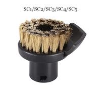 Rynplex Piccola spazzola rotonda Spazzola in nylon con testa in rame Macchina for la pulizia a vapore SC1 SC2 SC3 SC4 SC5 SC7 CTK10 CTK20 Parte Ricambi per pulitori a vapore(1pc-01)