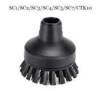 Rynplex Piccola spazzola rotonda Spazzola in nylon con testa in rame Macchina for la pulizia a vapore SC1 SC2 SC3 SC4 SC5 SC7 CTK10 CTK20 Parte Ricambi per pulitori a vapore(1pc-02)