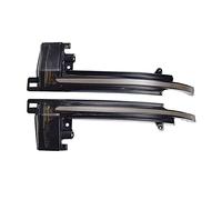 Rynplex Scorrimento dinamico Indicatore di direzione Specchietto laterale Lampeggiante Ripetitore, for, A3 8P A4 A5 B8 Q3 A6 S6 SQ3 A8 D3 8K 2009-2013 Spia luminosa per auto(Blue-Yellow-B8)