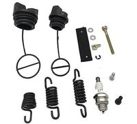 Rynplex Set molle ammortizzatore AV, for per Partner, 350 351 Tappo | serbatoio olio combustibile Tendicatena tenditore candela motosega Sostituisci pezzo di ricambio