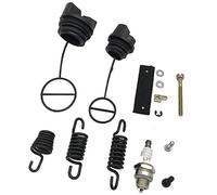 Rynplex Set molle ammortizzatore AV, for per Partner, 350 351 Tappo | serbatoio olio combustibile Tendicatena tenditore candela motosega Sostituisci pezzo di ricambio