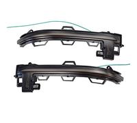 Rynplex Specchietto retrovisore laterale for auto LED Dinamico Indicatore di direzione Lampada lampeggiante, for, X3 G01 2018 2019 X4 G02 X5 G05 X6 G06 X7 G07 2020 Spia luminosa per auto(Blue-yellow)