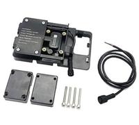 Rynplex Supporto for telefono cellulare GPS Moto, for BMW, for R1200GS, for R1250GS, for F700GS Supporto di navigazione da 12 mm Caricabatterie wireless Supporto di navigazione for telefono cellulare