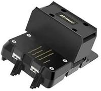 Rynplex Supporto for telefono staccabile, for BMW, R1200RT R1250RT R 1200 1250 RT 2014-2020 Supporto for navigazione GPS for telefono cellulare Supporto for ricarica wireless Moto USB Supporto per tel