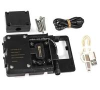 Rynplex Supporto for telefono staccabile, for MOTO, for GUZZI V 85 TT V85TT V85 2019-2023, for Smart, Supporto for telefono Supporto for navigazione GPS Supporto superiore for parabrezza moto Support