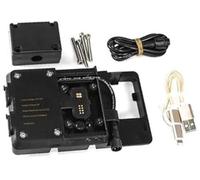 Rynplex Supporto for telefono staccabile, for Tiger 1200, for Tiger 1200, for Explorer, for Tiger1200 1200GT 2022 Supporto for navigazione GPS for moto Supporto GPS Supporto for telefono cellulare USB