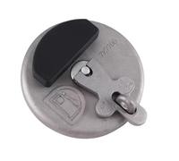 Rynplex Tappo serbatoio carburante con lucchetto 7X7700, for escavatore Caterpillar CAT Dozer D6R D5C 311D 312D 320D 321D 323D grigio Tappo del serbatoio del carburante dell'escavatore