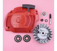 Rynplex Volano, for Husqvarna 445 450, avviamento a strappo pompa olio guarnizione ingranaggio a vite senza fine ricambio for motosega Kit cuscinetto albero motore motosega