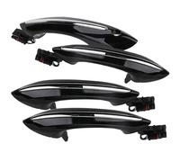RYNVRNCOE Per Serie 5 6 7 F07 F10 F11 F06 F12 F13 F01 F02 51217231931 4X Set di maniglie per porte di accesso comfort esterne nere