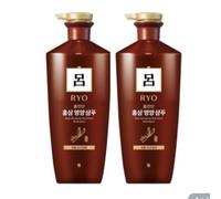 RYO Hongjindan Korean Red Ginseng Shampoo 2EA 820 ml per nutrire la radice de...
