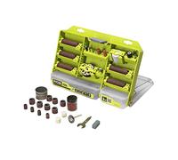 Ryobi 150PC Kit di utensili rotanti multiuso con bloccaggio a torsione