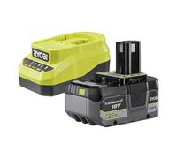 RYOBI 18 V ONE+ - Starter set RC18120A-150G, con 1 batteria da 5,0 Ah e caricatore da 2,0 A