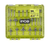 RYOBI 24-Piece Router Bit Set with CASE