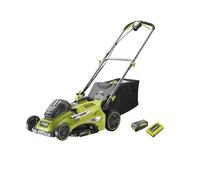 Ryobi Max Power Wireless ha contattato 36V Power Assist ™ Brushless -ø Cut 46 cm - Raccolta e pacciamatura - Batteria da 1 5,0 AH e 1 carico