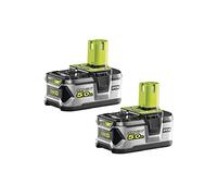 Ryobi Batteria al litio da 18 V + 2 x 5,0 Ah + batteria per utensili elettrici