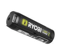 RYOBI Batteria USB al litio 4V 2.0Ah RB4L20 - Batteria esterna compatta, ricarica USB-C, indicatore LED, cella 18650, compatibile con utensili USB al litio