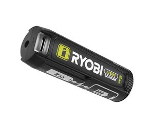 RYOBI Batteria USB al litio 4V 2.0Ah RB4L20 - Batteria esterna compatta, ricarica USB-C, indicatore LED, cella 18650, compatibile con utensili USB al litio