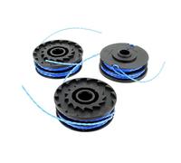 Ryobi Bobine a Filo Doppio da 1.6 mm per Tagliabordi Elettrici Ryobi (RLT4125, RLT5127, RLT6130), Confezione da 3