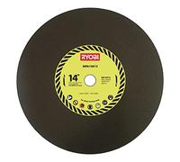 Ryobi Disco in metallo da 355 mm, grana 40, ossido di alluminio, carburo di silicio per smerigliatrice angolare, smerigliatrice da banco, smerigliatrice da banco