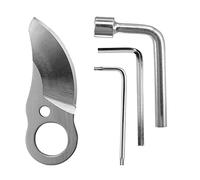 KIT LAMA DI RICAMBIO + CHIAVI PER FORBICE DA POTA A BATTERIA 18V "RYOBI" RY18SCA