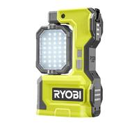 RYOBI Lampada LED Atelier 18V ONE+ RMTL18-0 - Proiettore di cantiere senza fili - Testa girevole a 360°, maniglia di trasporto, illuminazione potente officina, compatibile con batteria 18V ONE