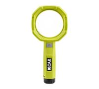 RYOBI - Lente d'ingrandimento illuminata 4V USB al litio - 2 intensità: 60/200 lumen - Ingrandimento x 3 - (venduto senza batteria) - RML4-0