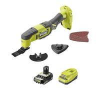 Ryobi Multifunzione Oscillante 18V ONE+ con Batteria 2,0Ah RMT18-1C20GP